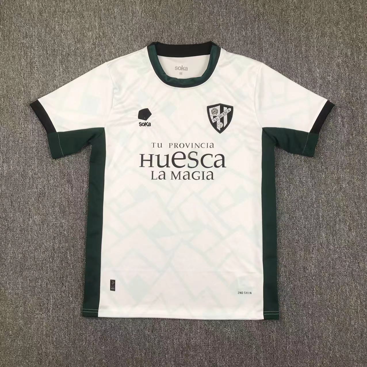 24/25 SD Huesca Away Football Jersey 1:1 Thai Quality