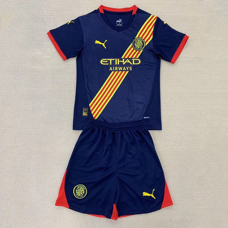 24/25 Girona Away Jersey + Shorts 1:1 Thailand Quality