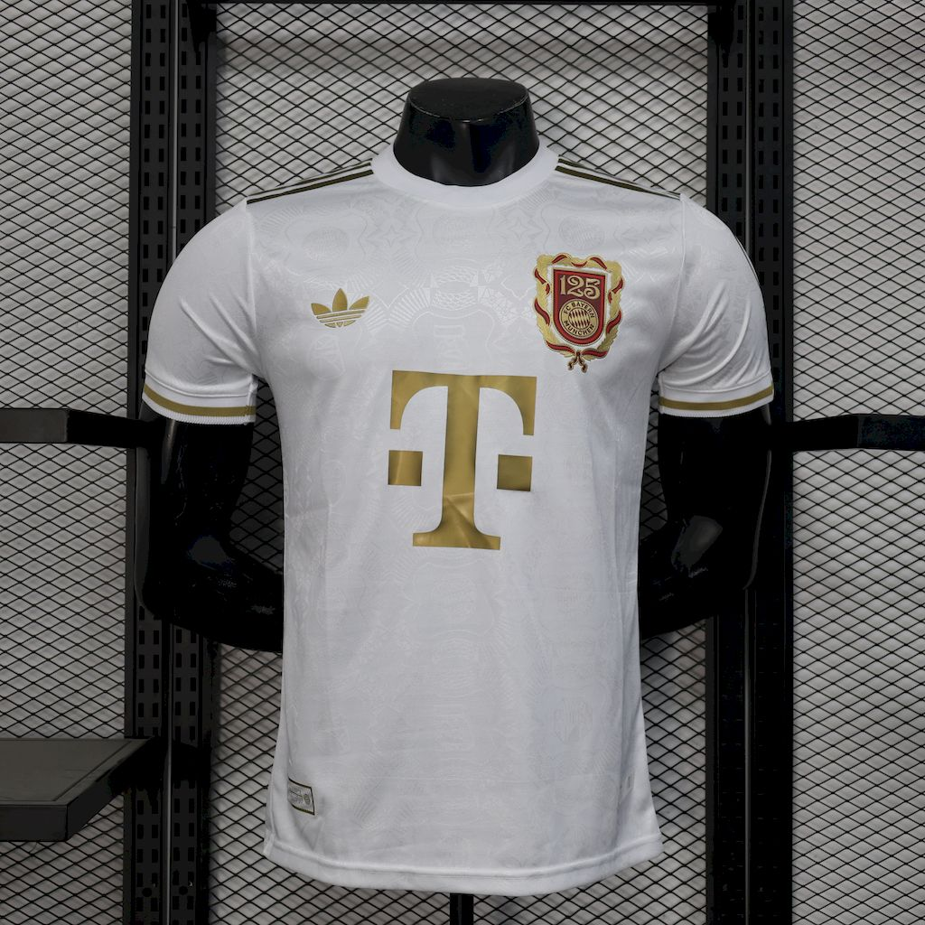 Player version 25/26 Bayern Munich 125th Anniversary GK Jersey 1:1 Thai Quality