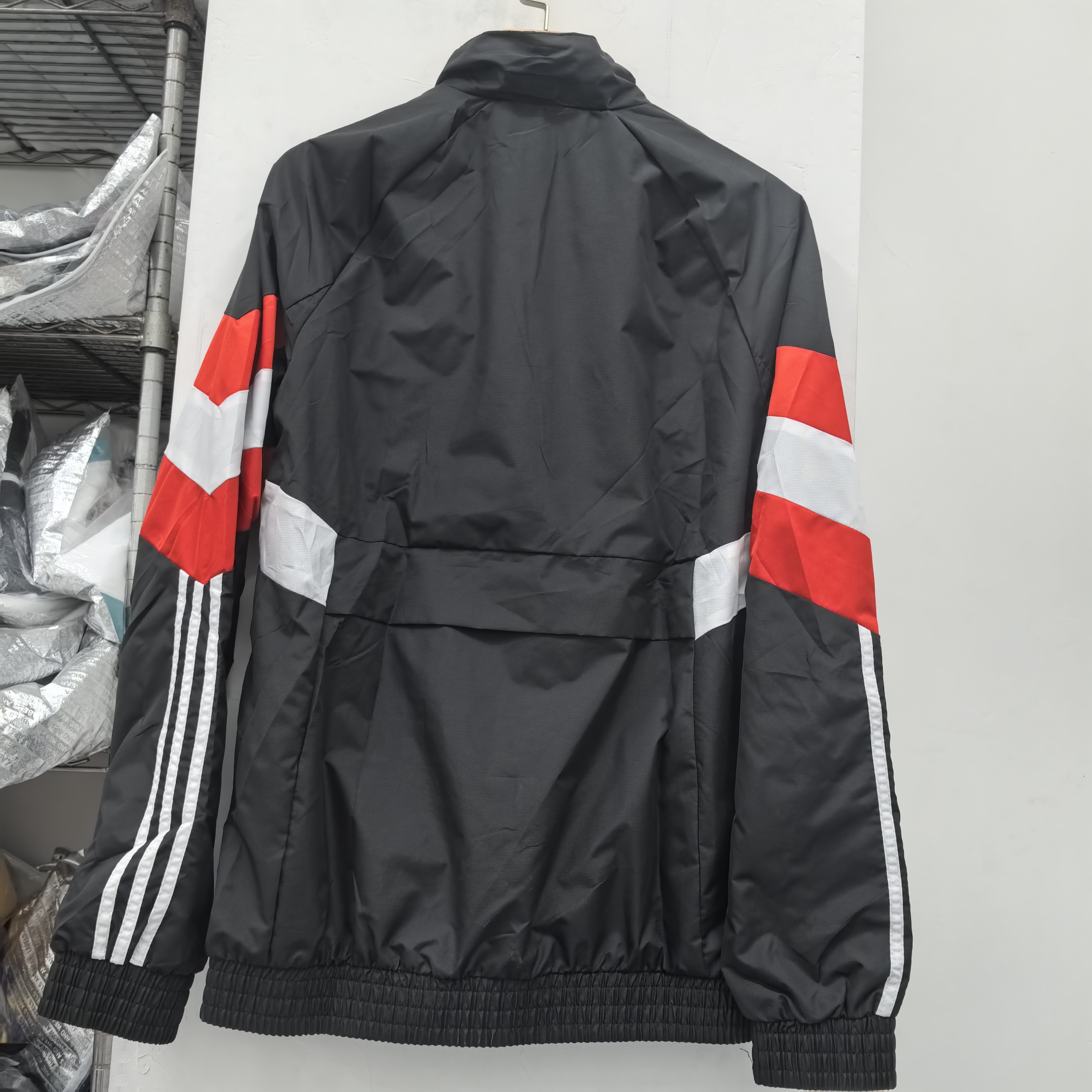 2024 Manchester United Soccer Jersey Windbreaker Black