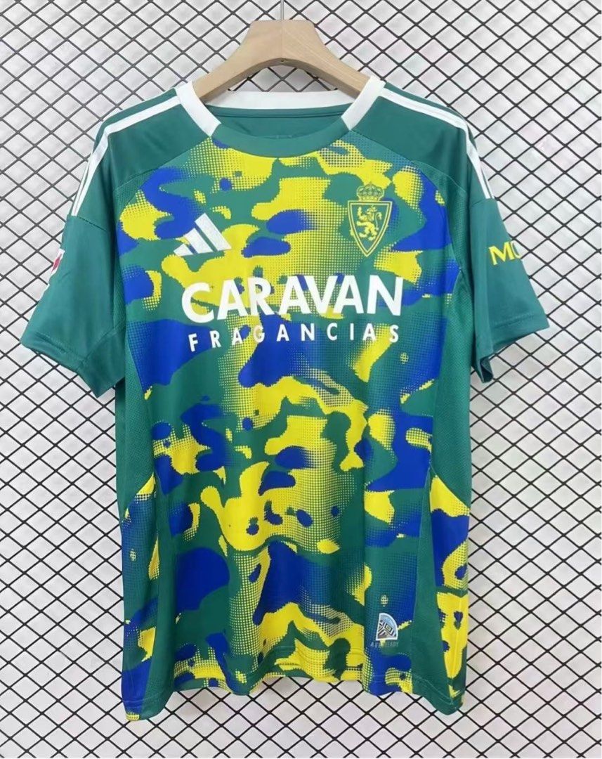 24/25 Real Zaragoza Fourth Football Jersey 1:1 Thai Quality