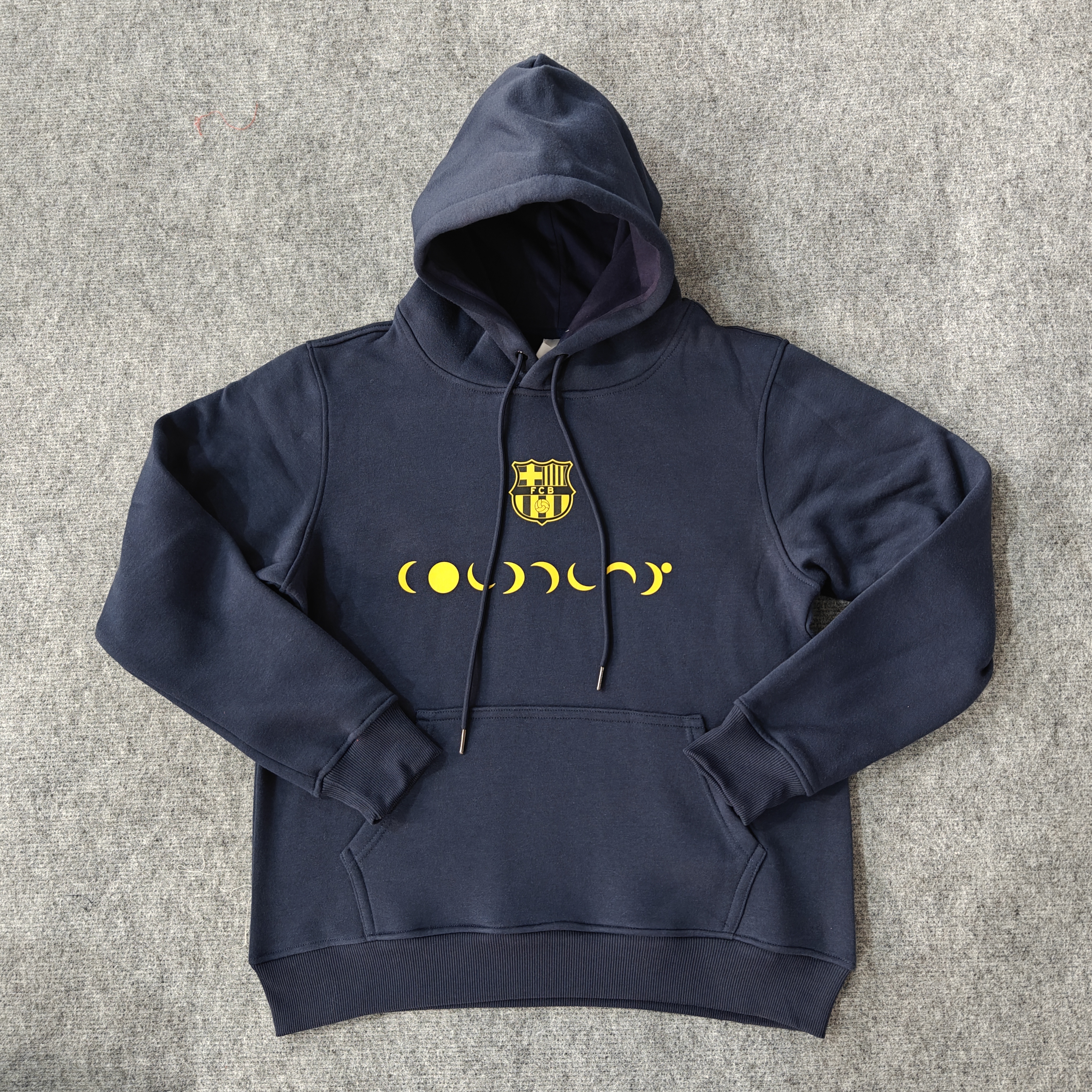 24/25 Barcelona collaboration dark blue hoodie 1:1 Thai quality