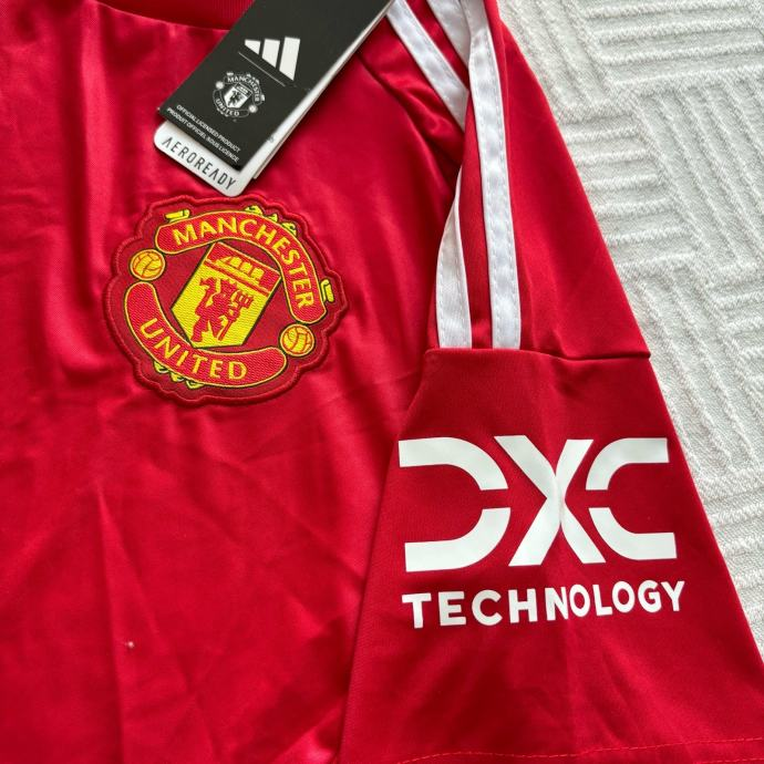 24/25  Manchester United  Home Jersey w/ Europa League Patches