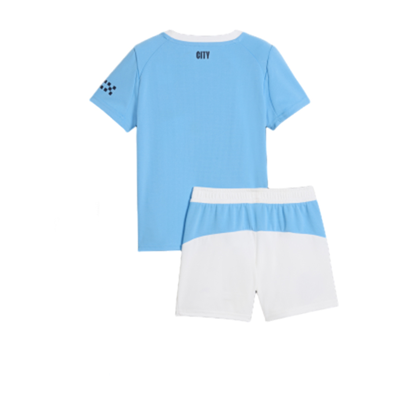 Kids Manchester City Home Kit 25/26 Football Jersey