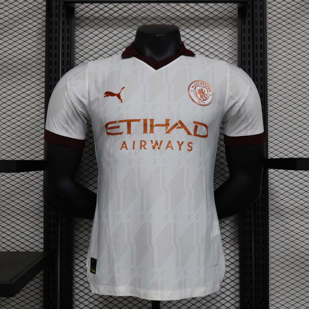 2023/2024 Player Version MCFC Away Football Shirt 1:1 Thai Quality