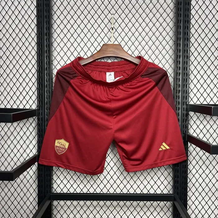 AS Roma Home Shorts 24/25 Football Kit 1:1 Thai quality
