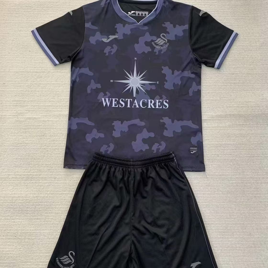 Kids 24/25 Swansea City Away Football Shirt