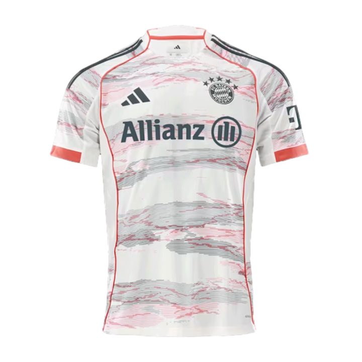 (S-4XL)25/26 Unisex Trikot Bayern Allianz Away Kit1:1 Thai Quality