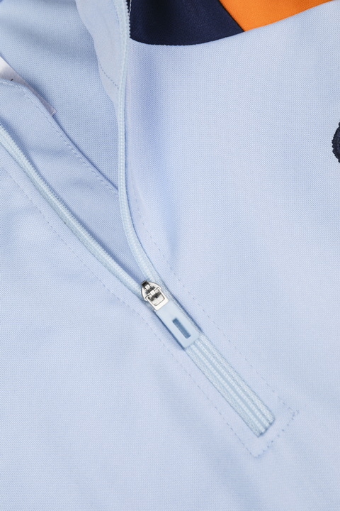 24/25 Real Madrid blue half-zip training suit 1:1 Thai quality