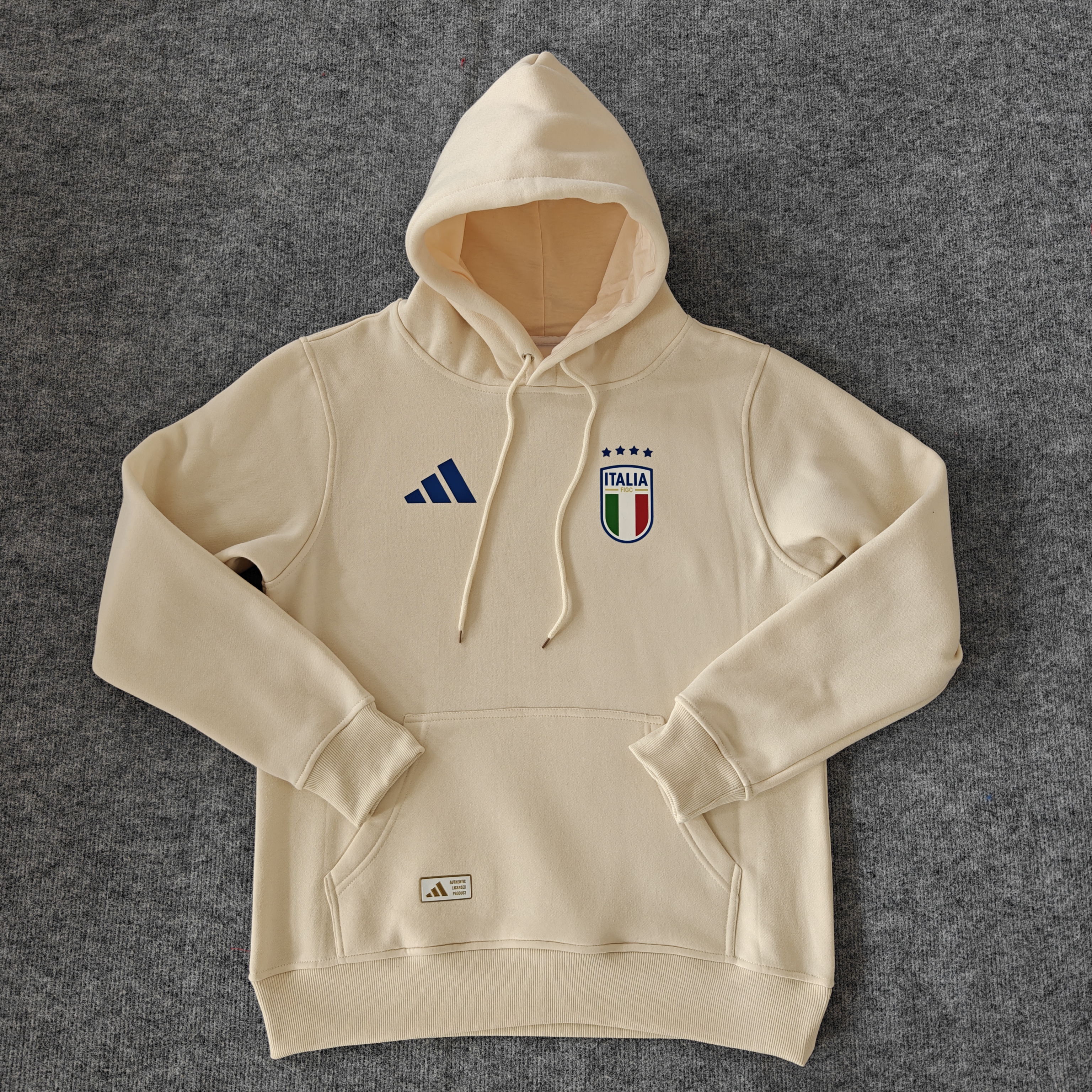 24/25 Italy Players Apricot Hoodie 1:1 Thai quality