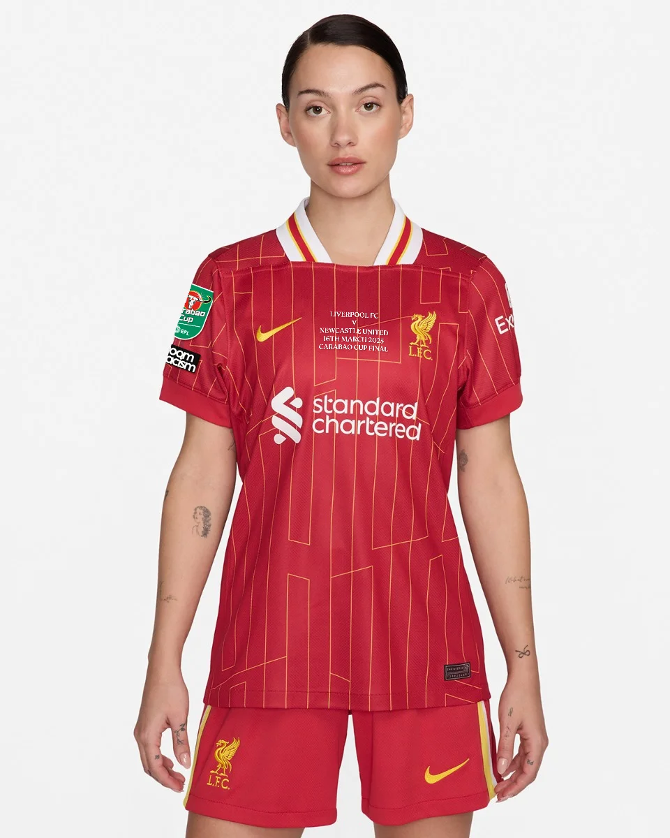 Womens LFC 24/25 CARABAO CUP FINAL JERSEY 1:1 Thai Quality