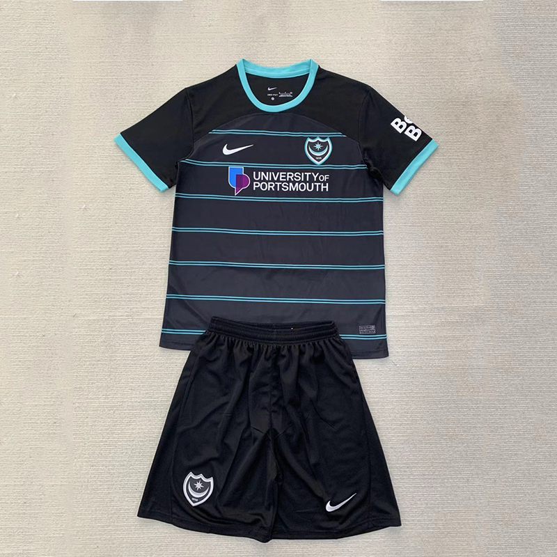 24/25 Portsmouth Away Jersey +shorts 1:1 Thai Quality