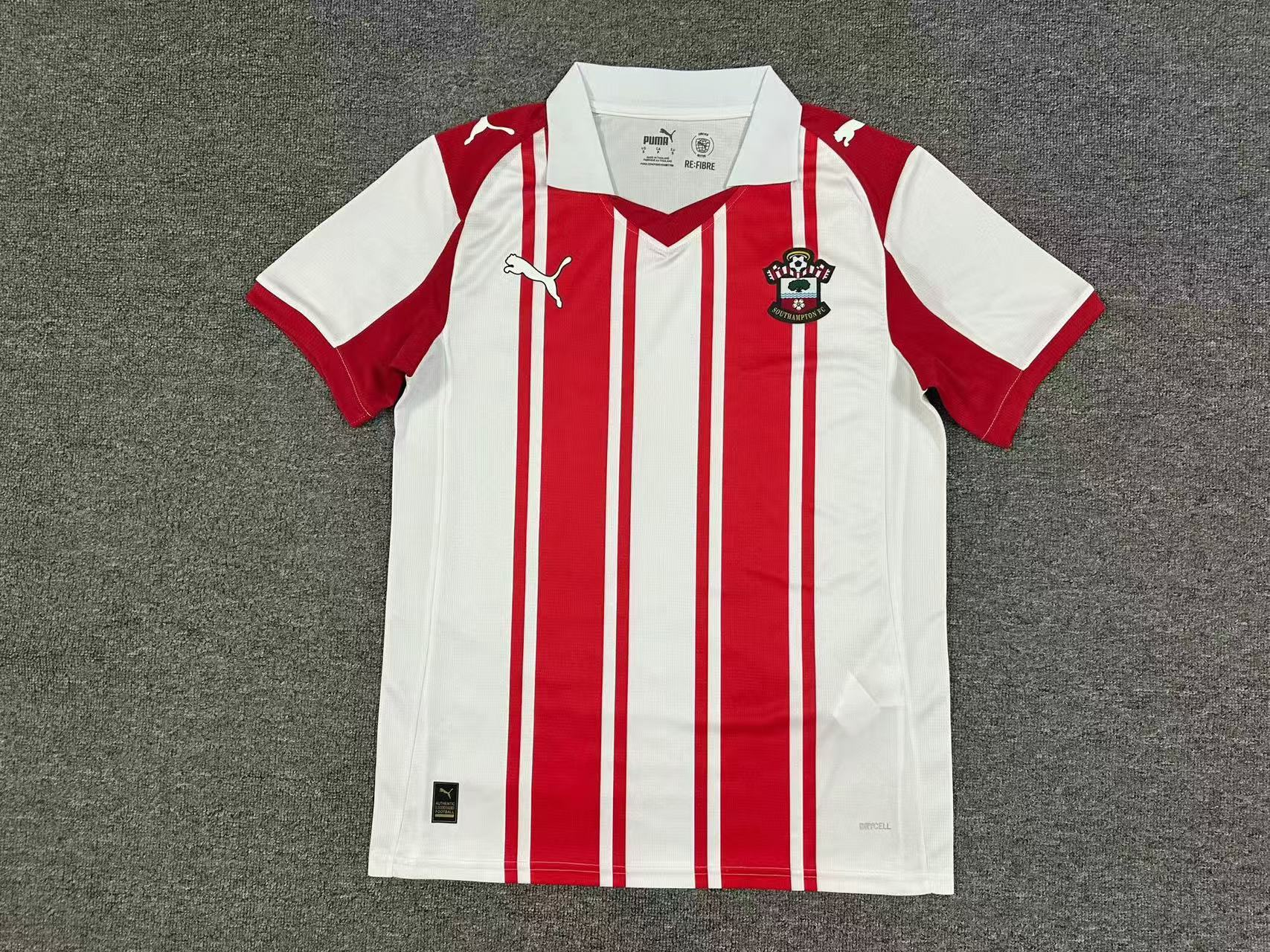 (S-4XL)Southampton Home Jersey 24/25 Football Kit 1:1 Thai Quality