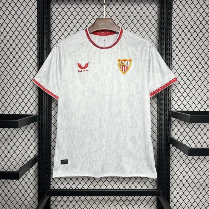 Sevilla Home Kit 24/25 Football Jersey 1:1 Thai Quality