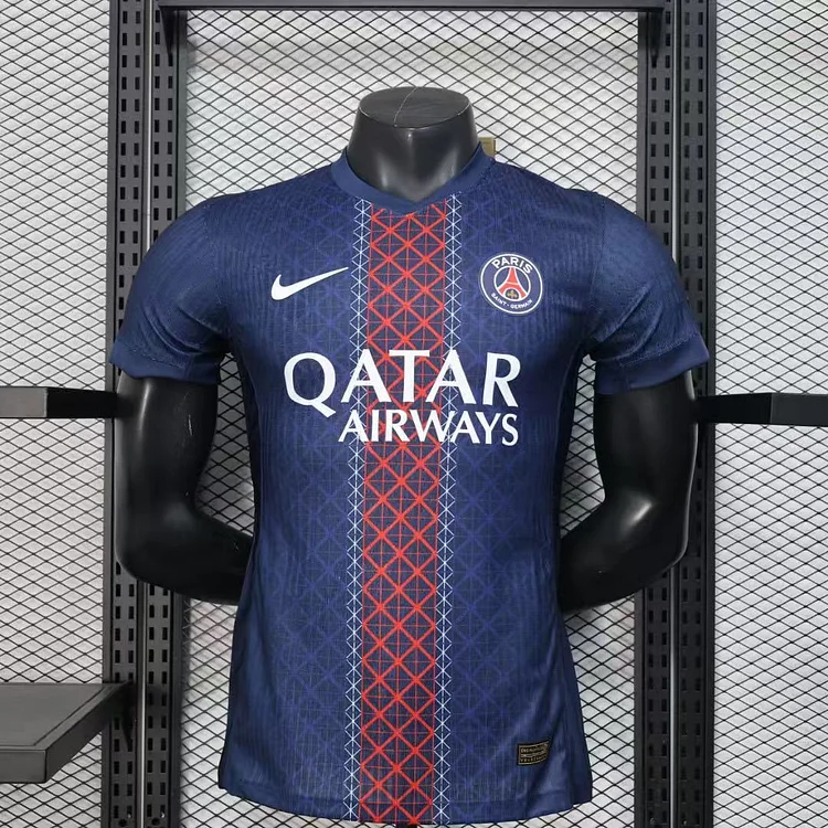 25/26 PSG player version home jersey