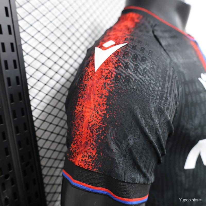Player Version 24/25 Crystal Palace Third Black Jersey 1:1 Thai Quality