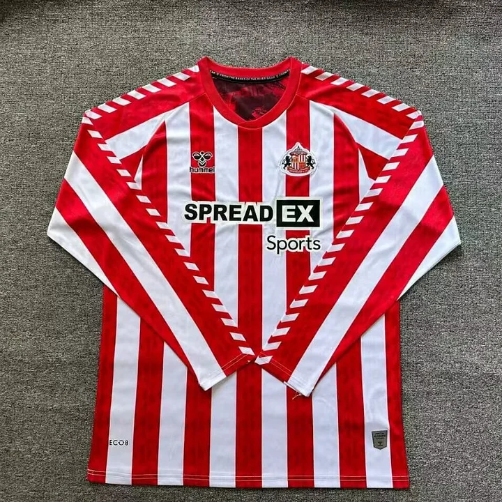 2024/2025 Sunderland Home Long Sleeve Jersey 1:1 Thai Quality