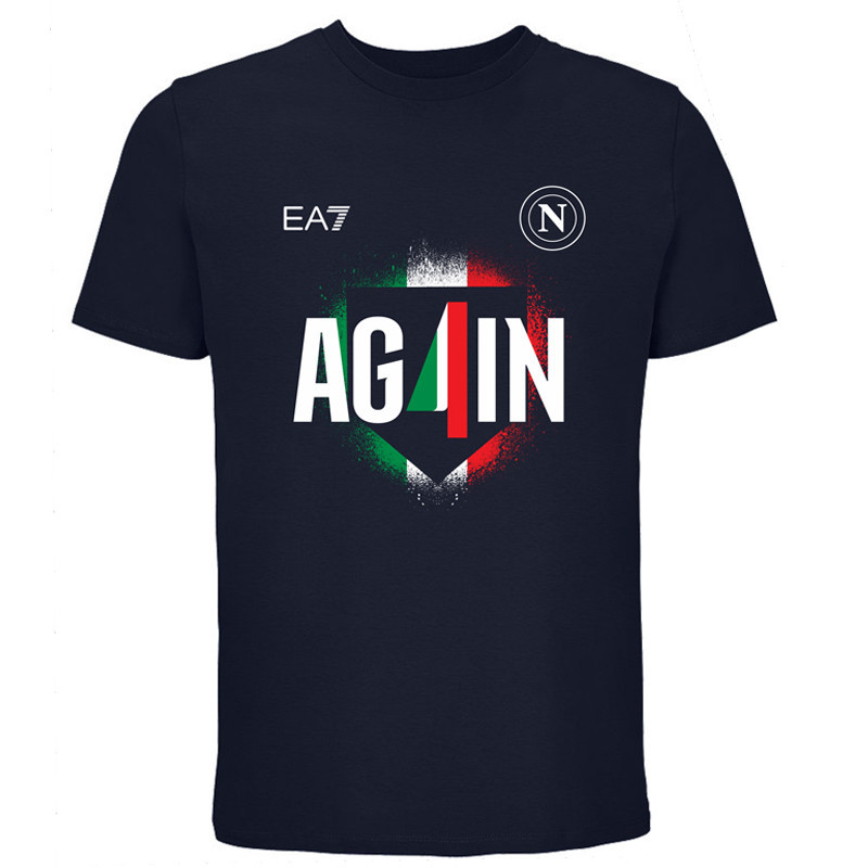 (S-4XL)SSC Napoli Campioni d'Italia T-Shirt 2024/2025