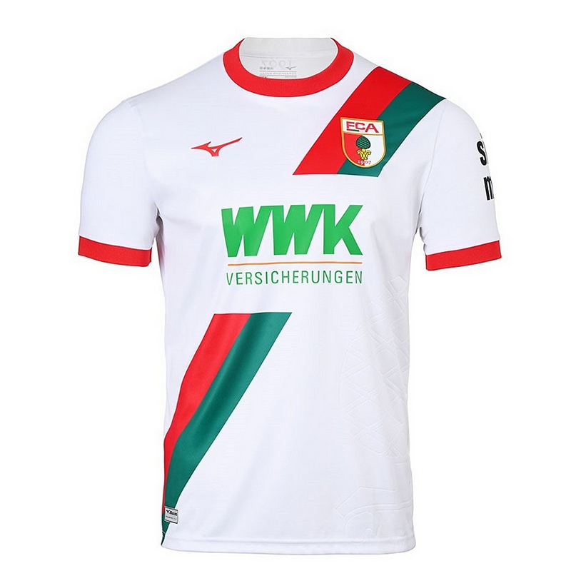 25/26 Augsburg Home Football Jersey 1:1 Thai Quality