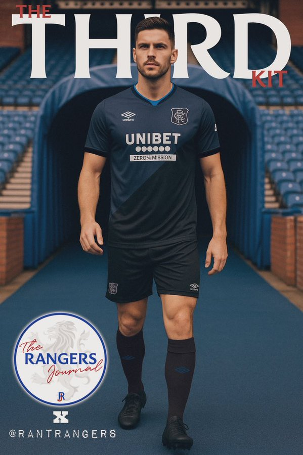 25/26 Rangers Third Football Jersey