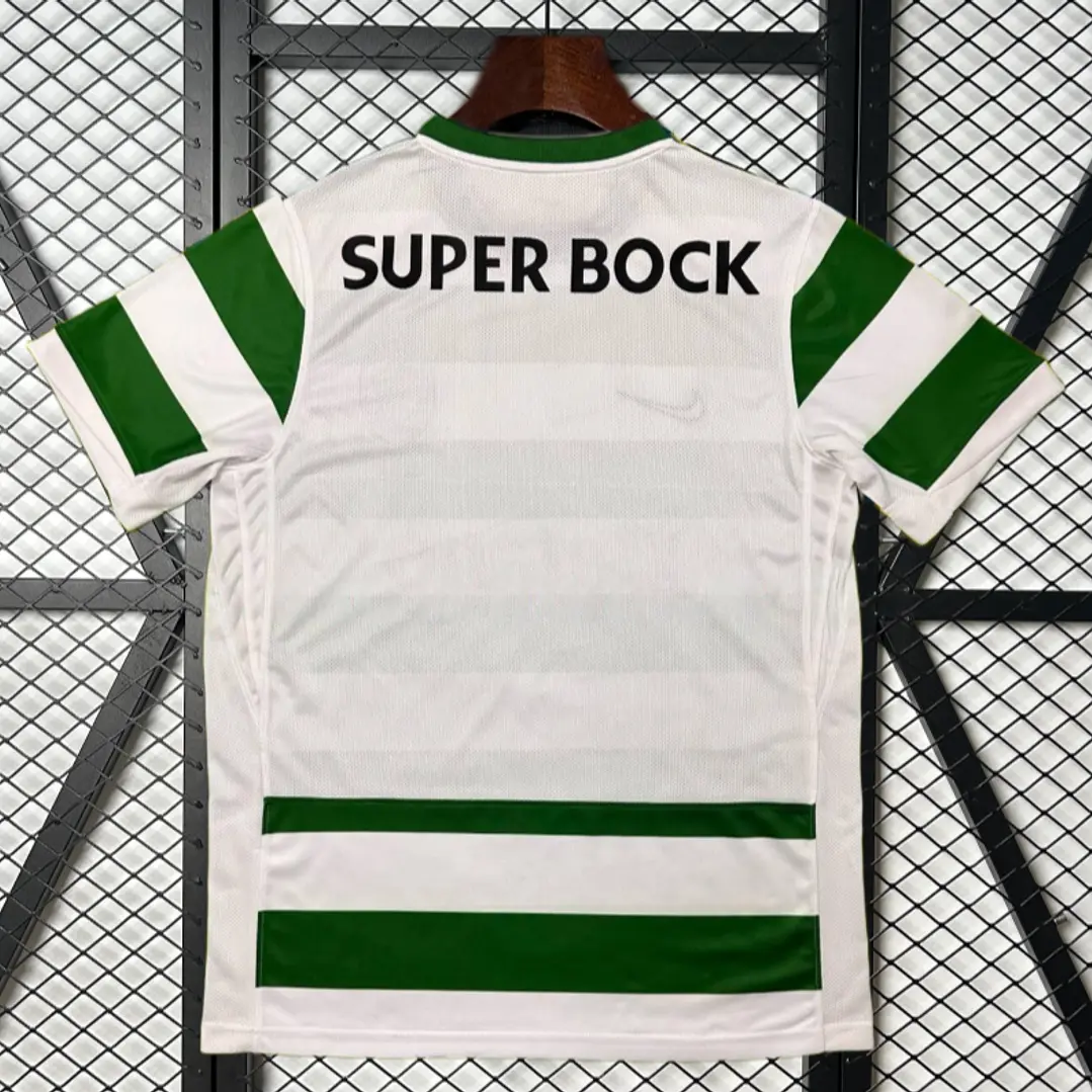 (S-4XL) 25/26 Sporting Lisbon Home Football Shirt 1:1 Thai quality