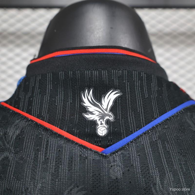 Player Version 24/25 Crystal Palace Third Black Jersey 1:1 Thai Quality