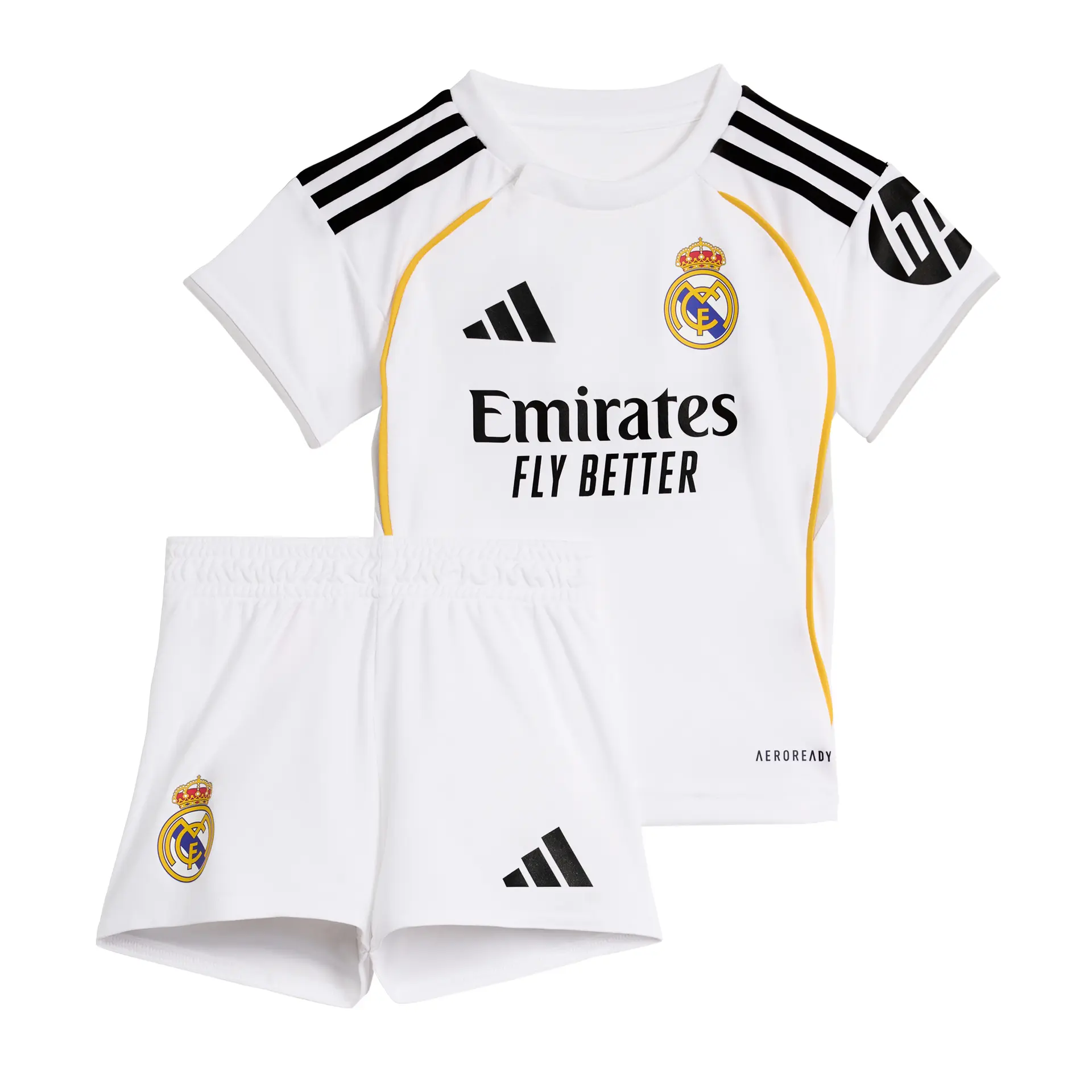 25/26 Real Madrid Home Football Shirt 1:1 Thai Quality Kids Size