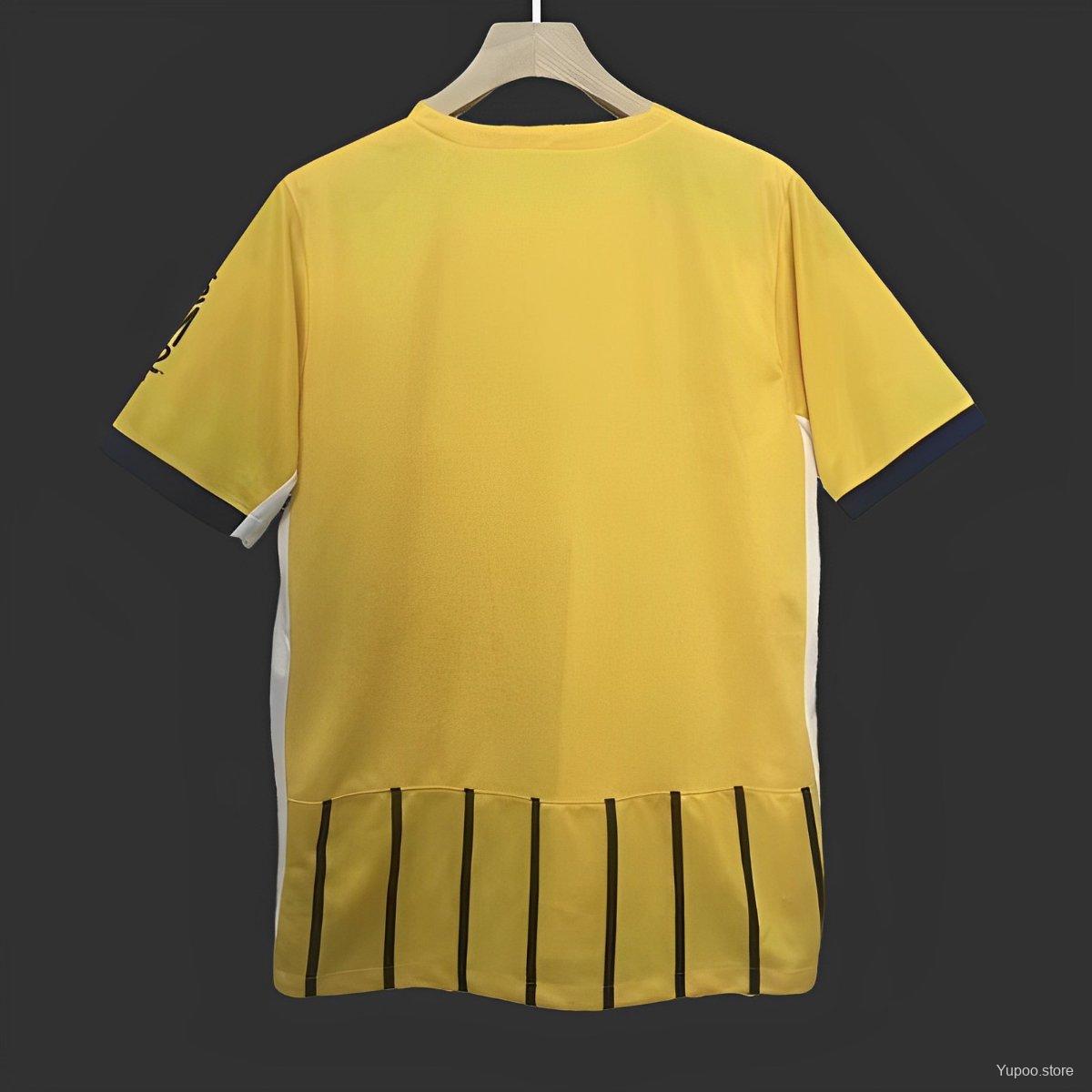 24/25 Brighton Hove Albion Away Yellow Jersey 1:1 Thai Quality