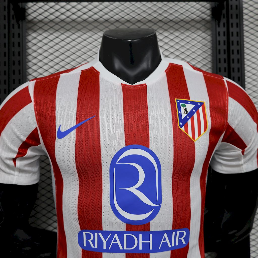 25/26 Atletico Madrid Home Soccer Jersey 1:1 Thai Quality