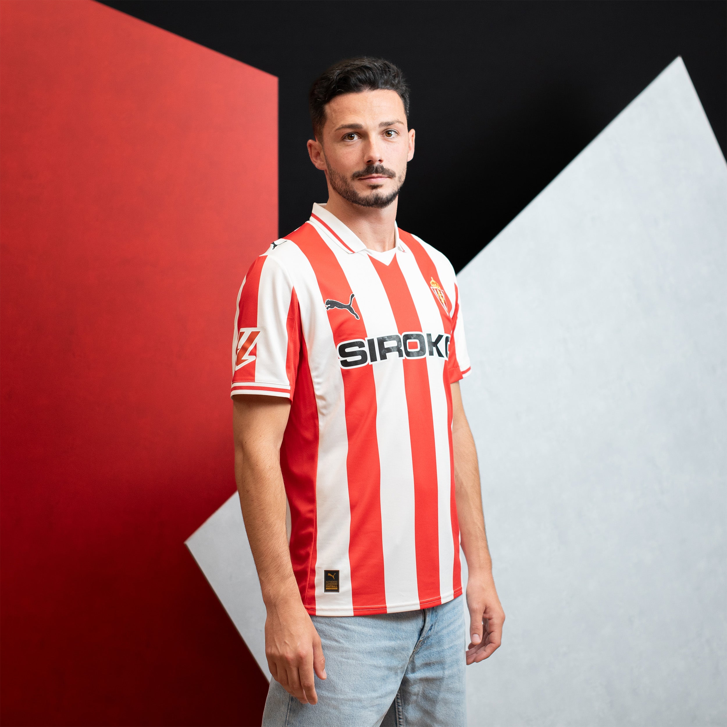 25/26 Sporting De Gijon Home Jersey 1:1 Thai Quality