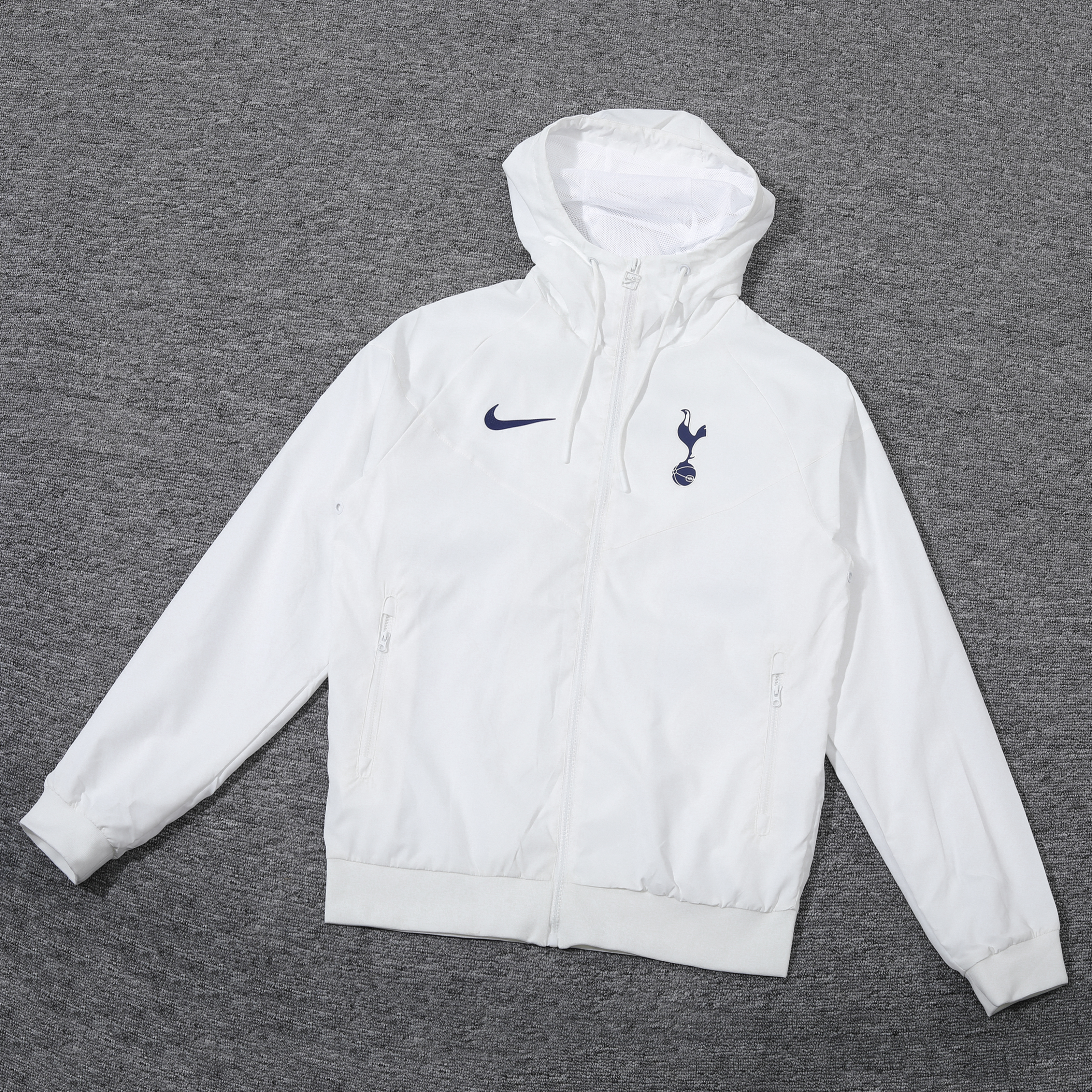 24/25 Tottenham White Windbreaker Jacket 1:1 Thai quality