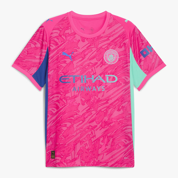 Manchester City 25-26 Pink Goalkeeper Kits