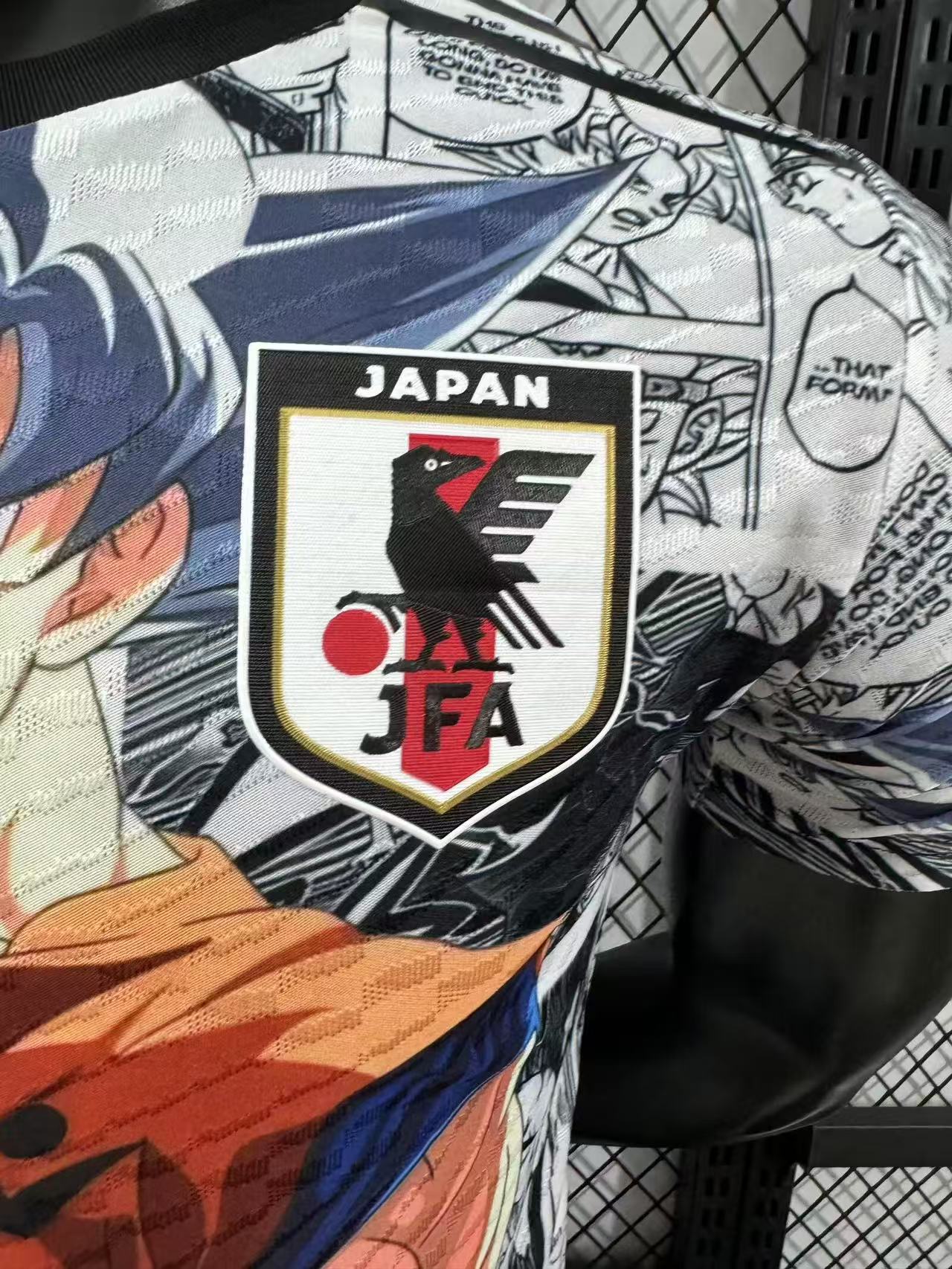 Player version 25/26 Japan Dragon Ball Silver-Haired Goku Special Edition Jersey 1:1 Thai quality