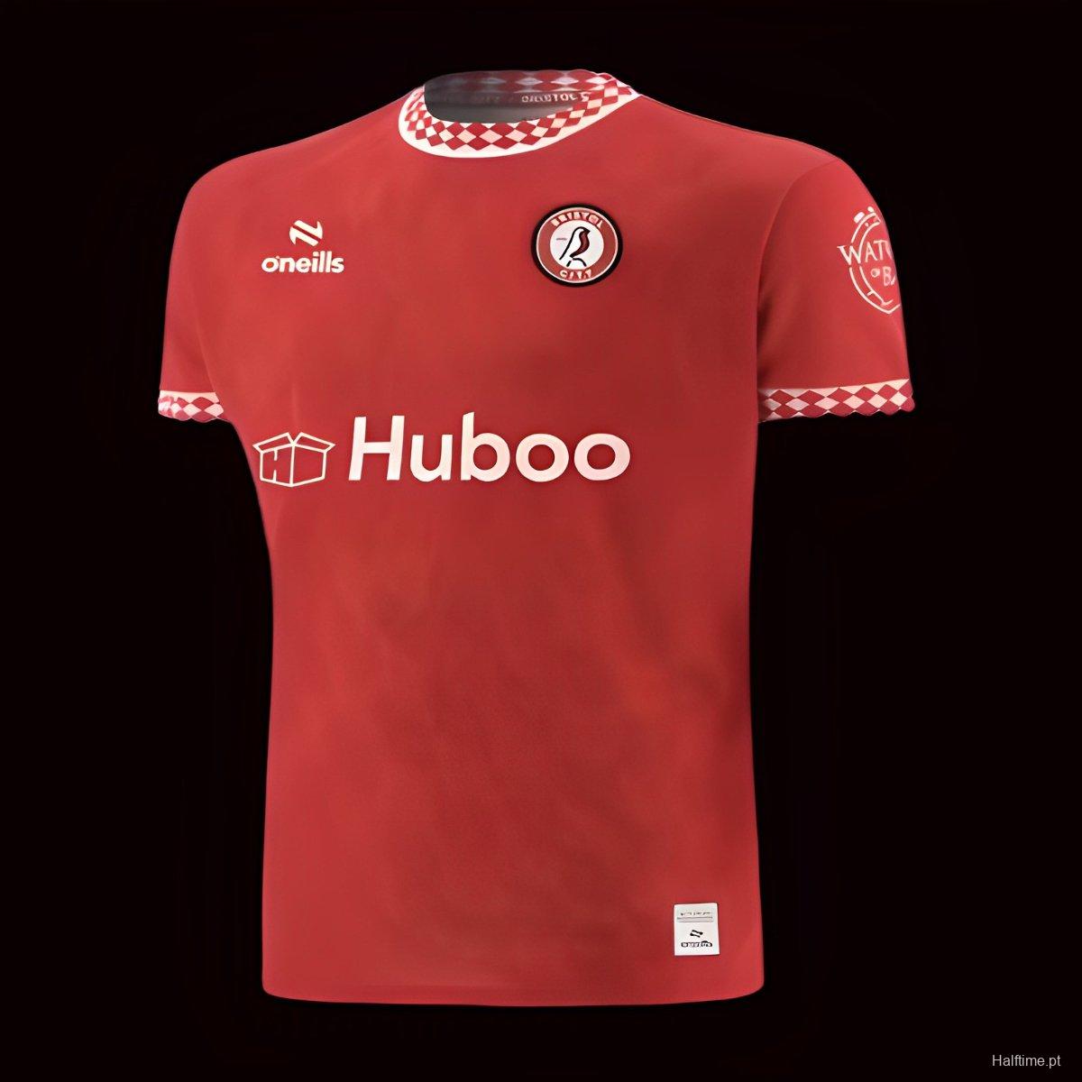 24/25 Bristol City Home Football Jersey 1:1 Thai quality