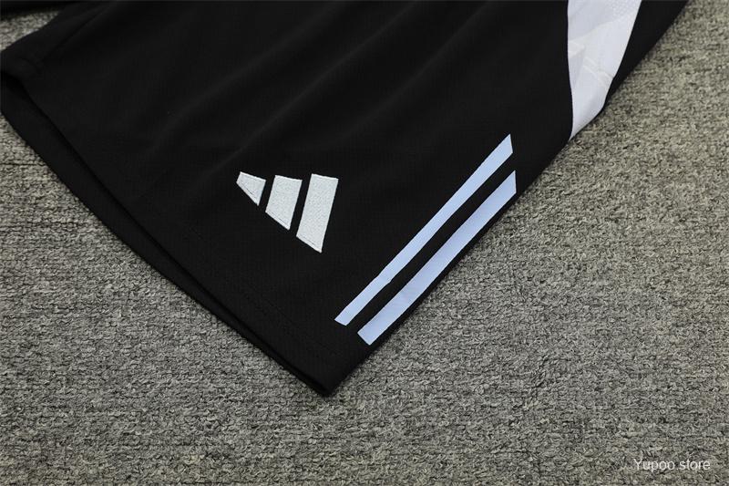 24/25 Real Madrid White Special Short Sleeve Jersey+Shorts  1:1 Thai quality