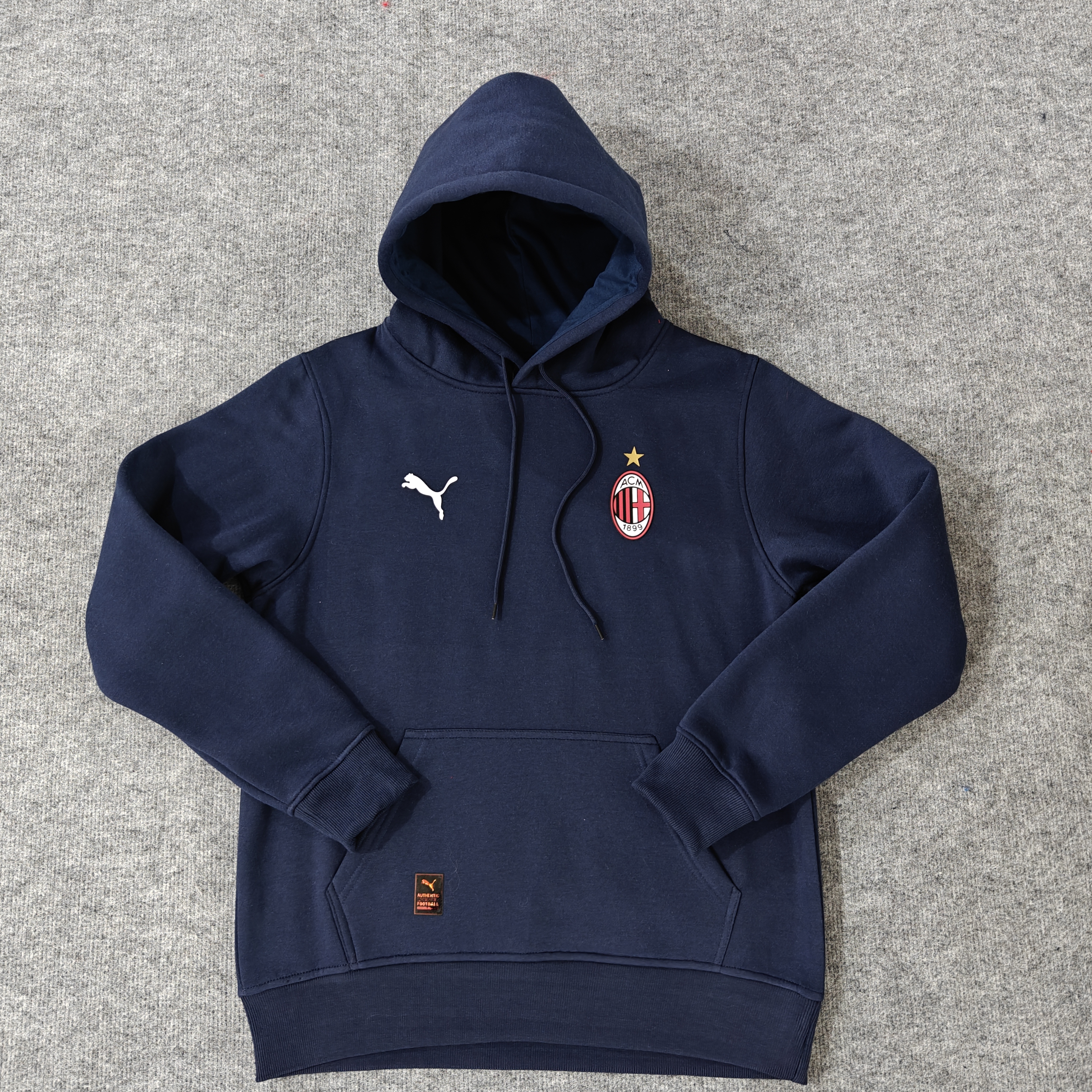 24/25 AC Milan players dark blue hoodie 1:1 Thai quality