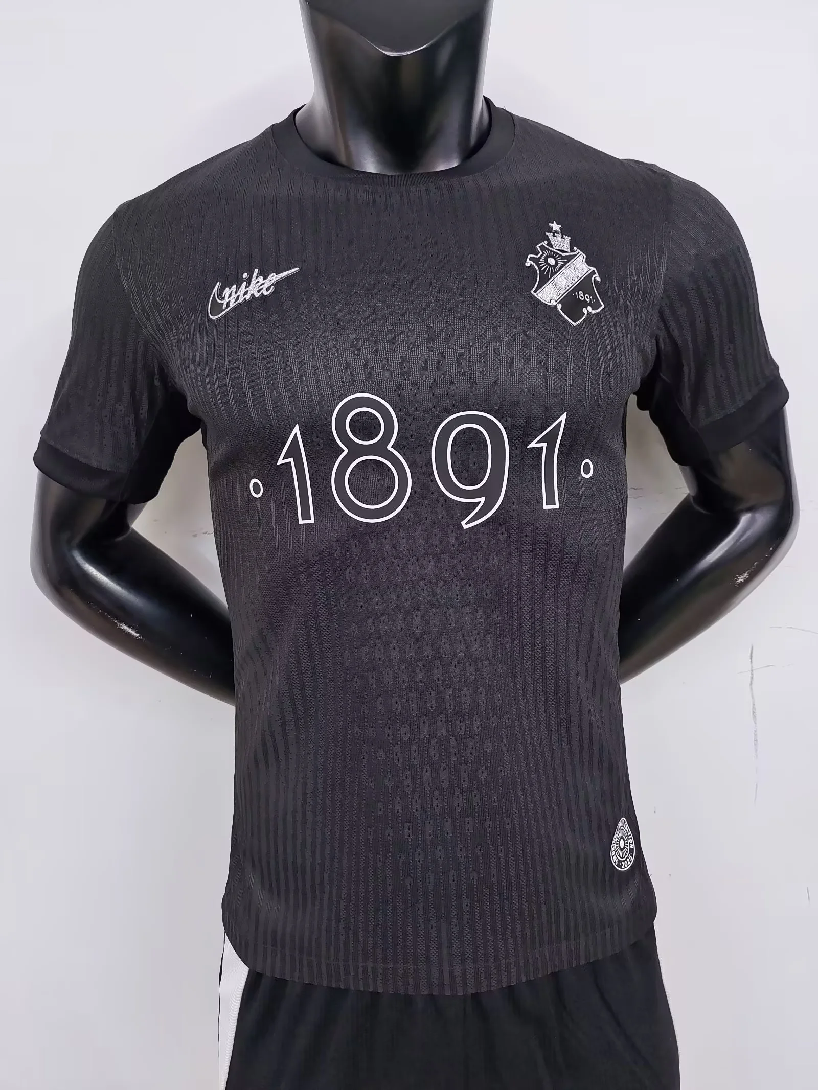 player version 25-26 AIK Stockholm Smokinglirare Anniversary black jersey