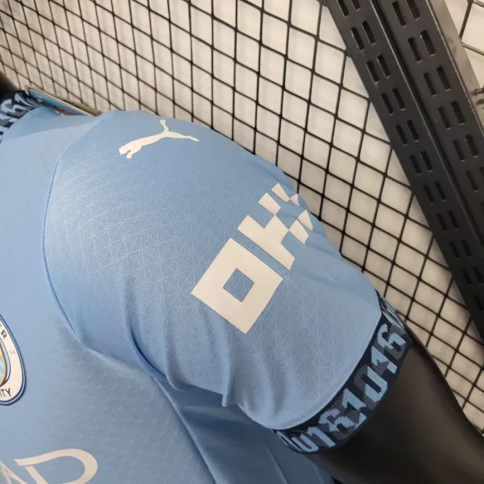 Player MCFC Home Kit 24/25 Football Jersey 1:1 Thai quality