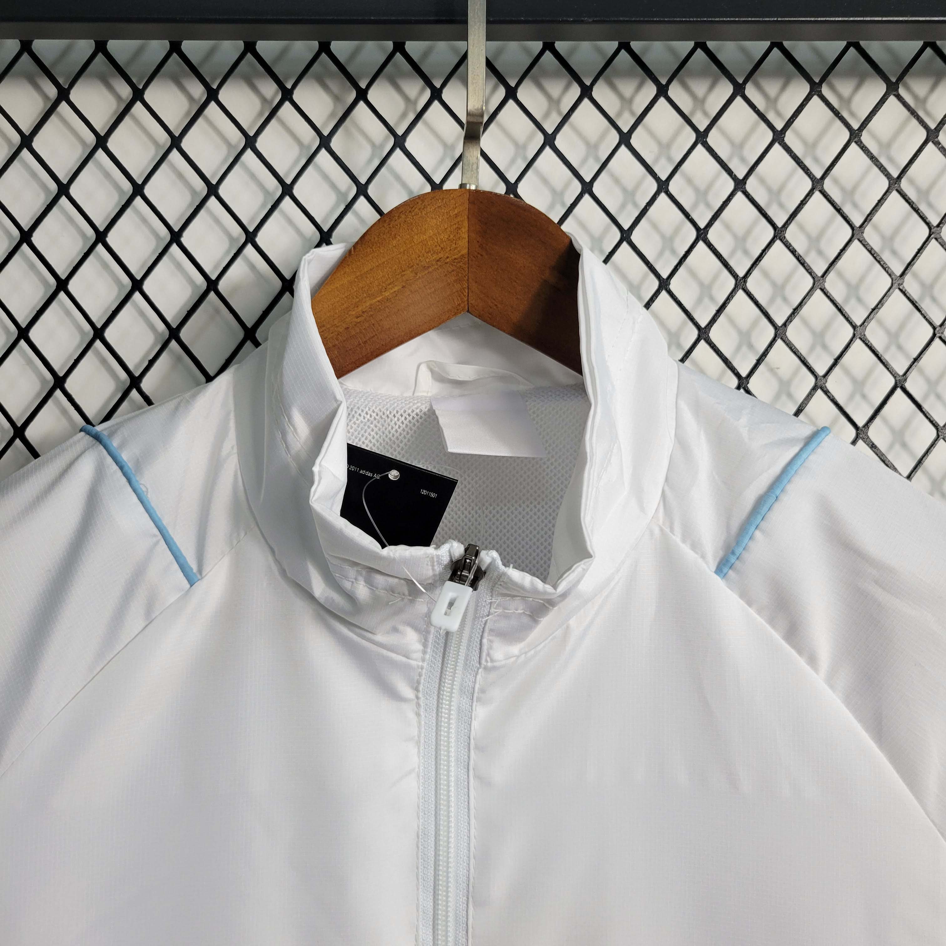 2023 Man Utd Soccer Jersey Windbreaker white