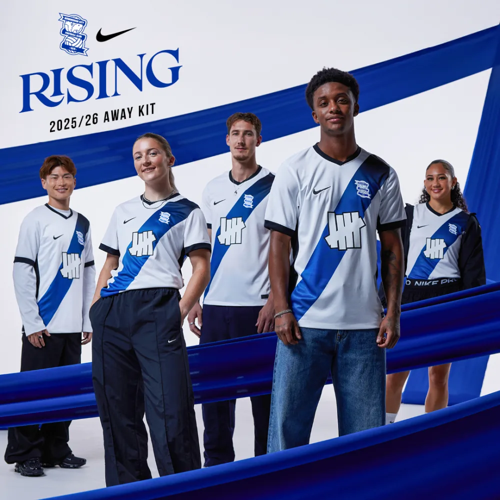 (S-4XL)Birmingham City 25-26 150-Year Anniversary Away Kit 1:1 Thai Quality