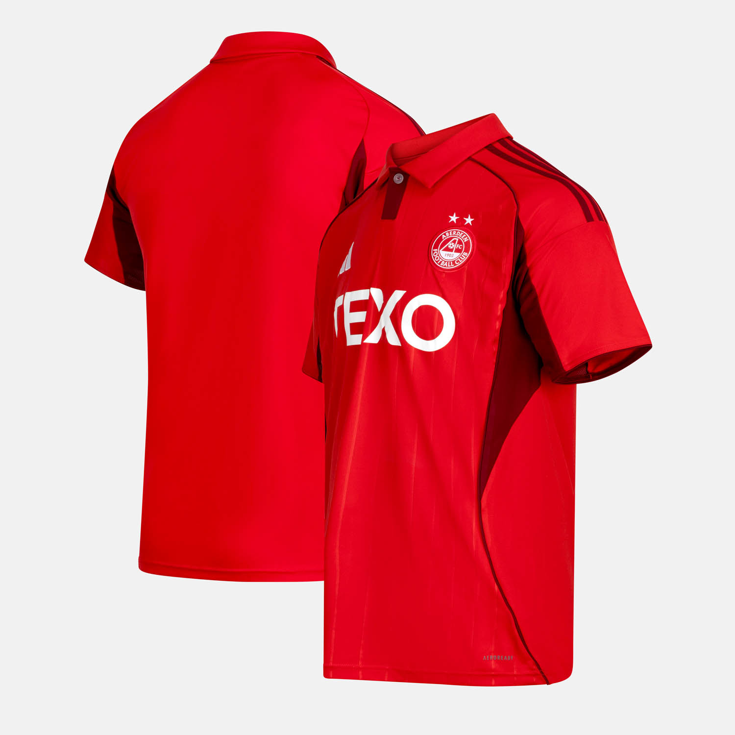 (S-4XL)25/26 Aberdeen Home Football Jersey 1:1 Thai quality
