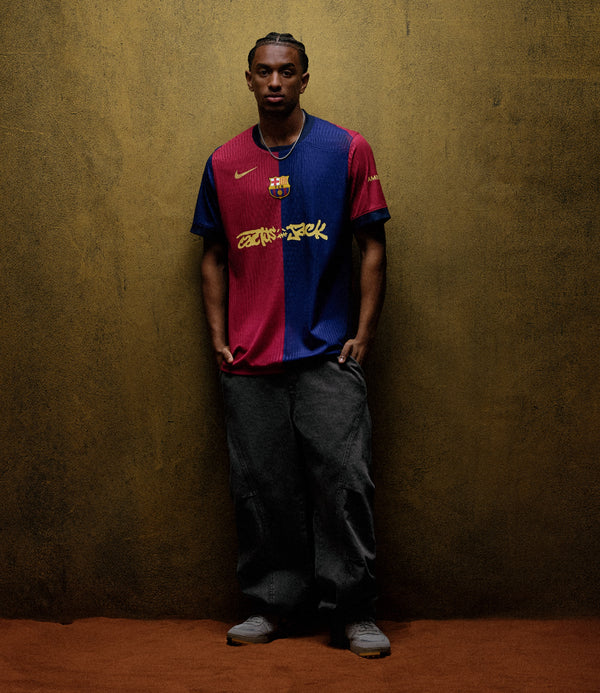 (S-4XL) 2025 Barcelona Travis Scott x El Clásico jersey1:1 Thai Quality