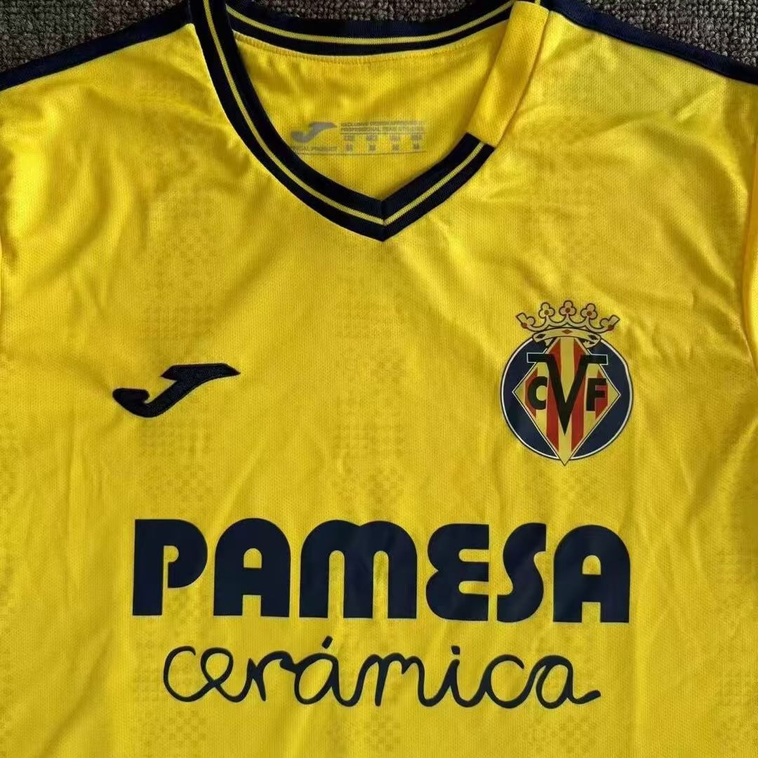 24/25 Villarreal Home Jersey 1:1 Thai Quality