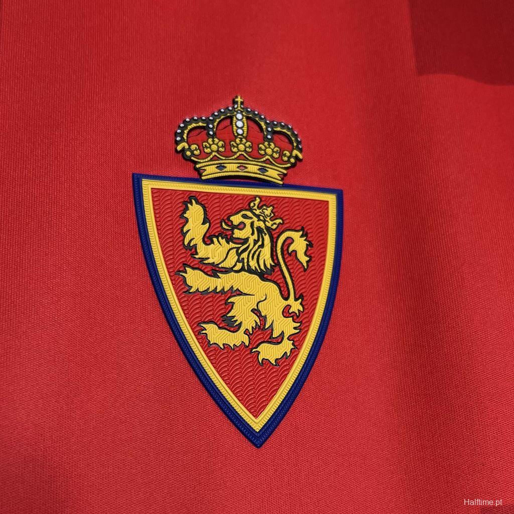 24/25 Real Zaragoza Away Football Jersey 1:1 Thai Quality