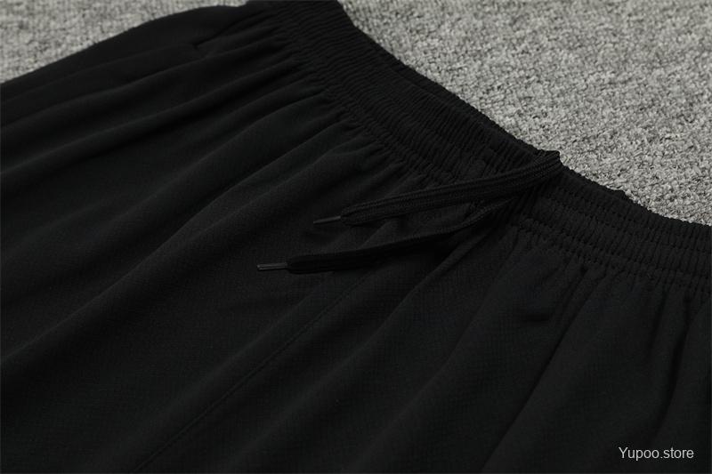 24/25 AC Milan Black Short Sleeve Jersey+Shorts 1:1 Thai quality