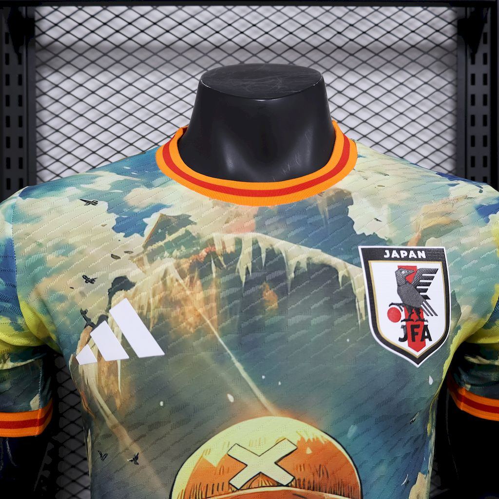 Japan 2025/26 One Piece-Monkey D. Luffy Jersey Player Version 1:1 Thai Quality