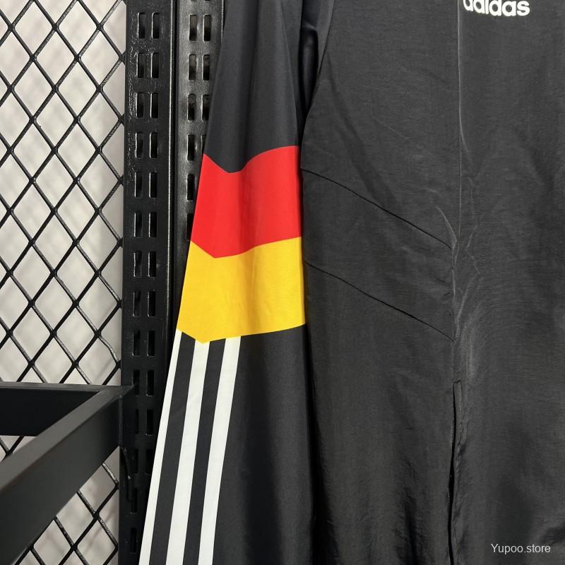 2024 Germany Black Windbreaker 1:1 Thai quality