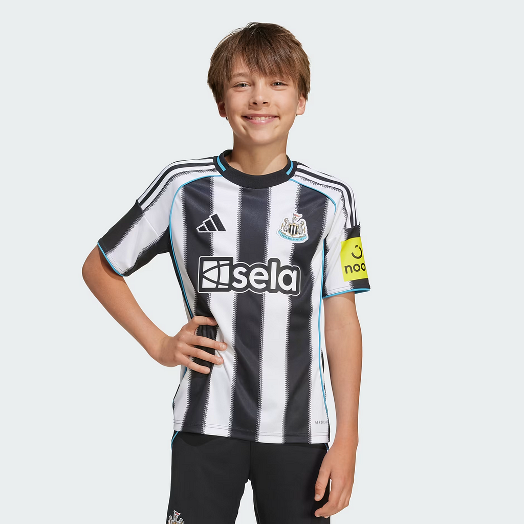 25/26 Newcastle United Home Football Jersey Shirt 1:1 Thai Quality Kids Size