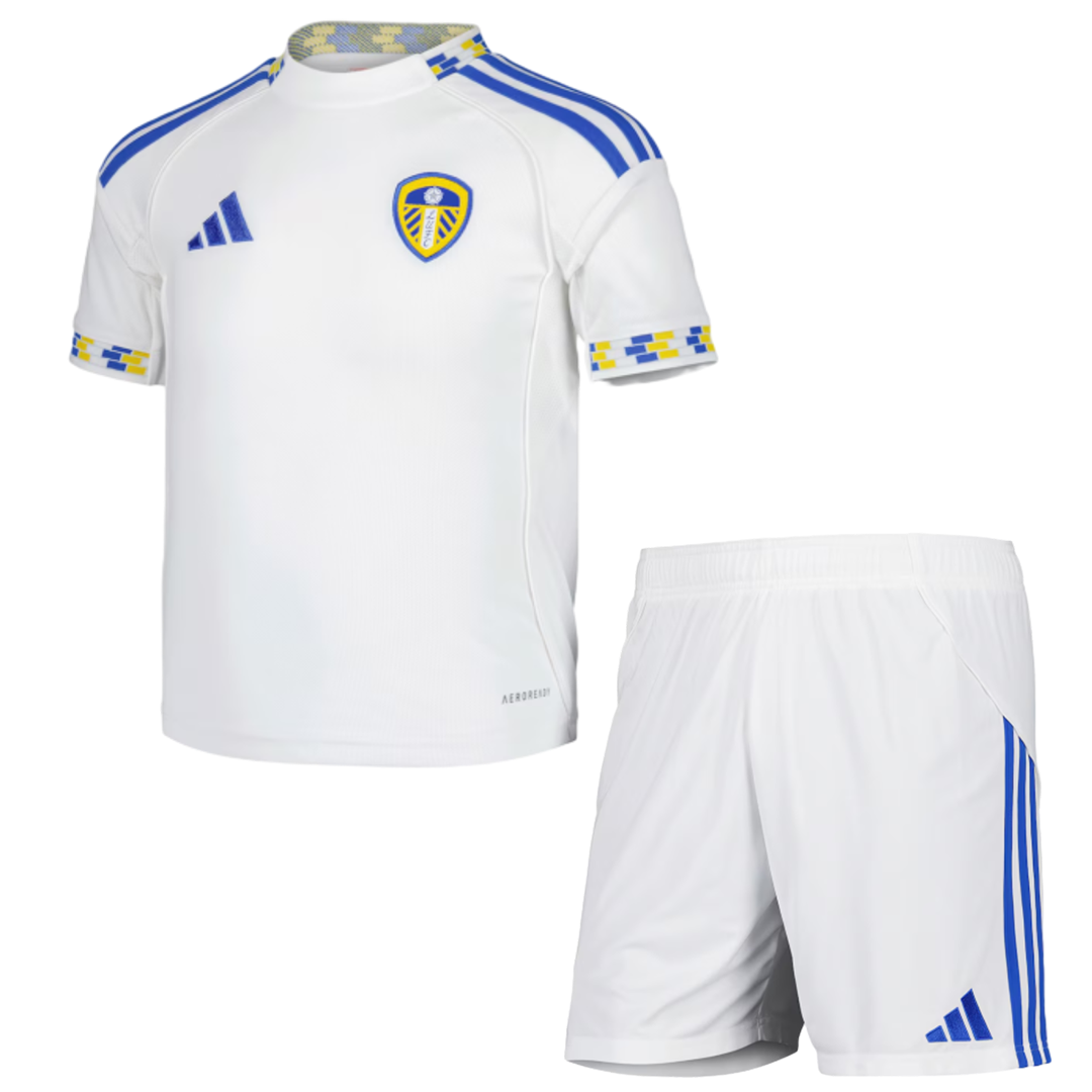 Kids 25/26 LEEDS United Home Kit 1:1 Thai quality