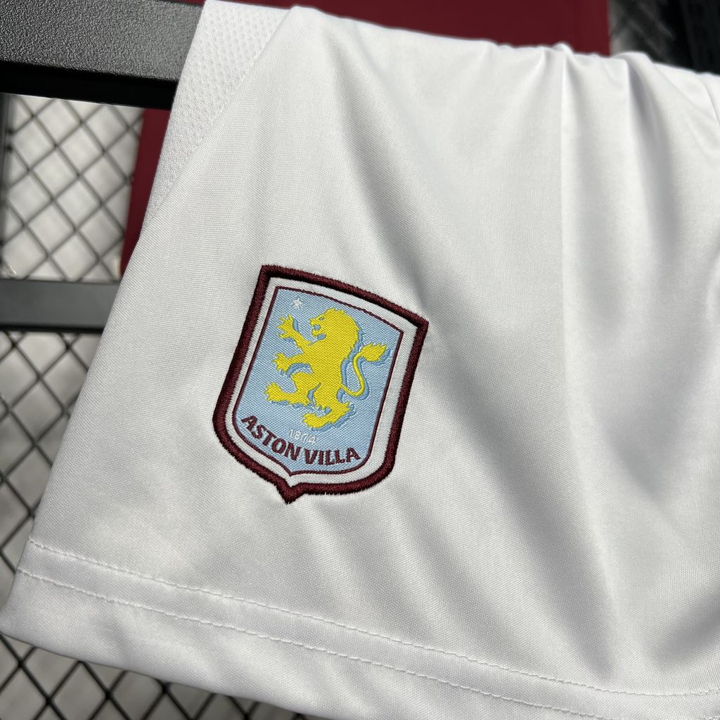 24/25 Aston Villa Home Football Shirt Kids' Sizes
